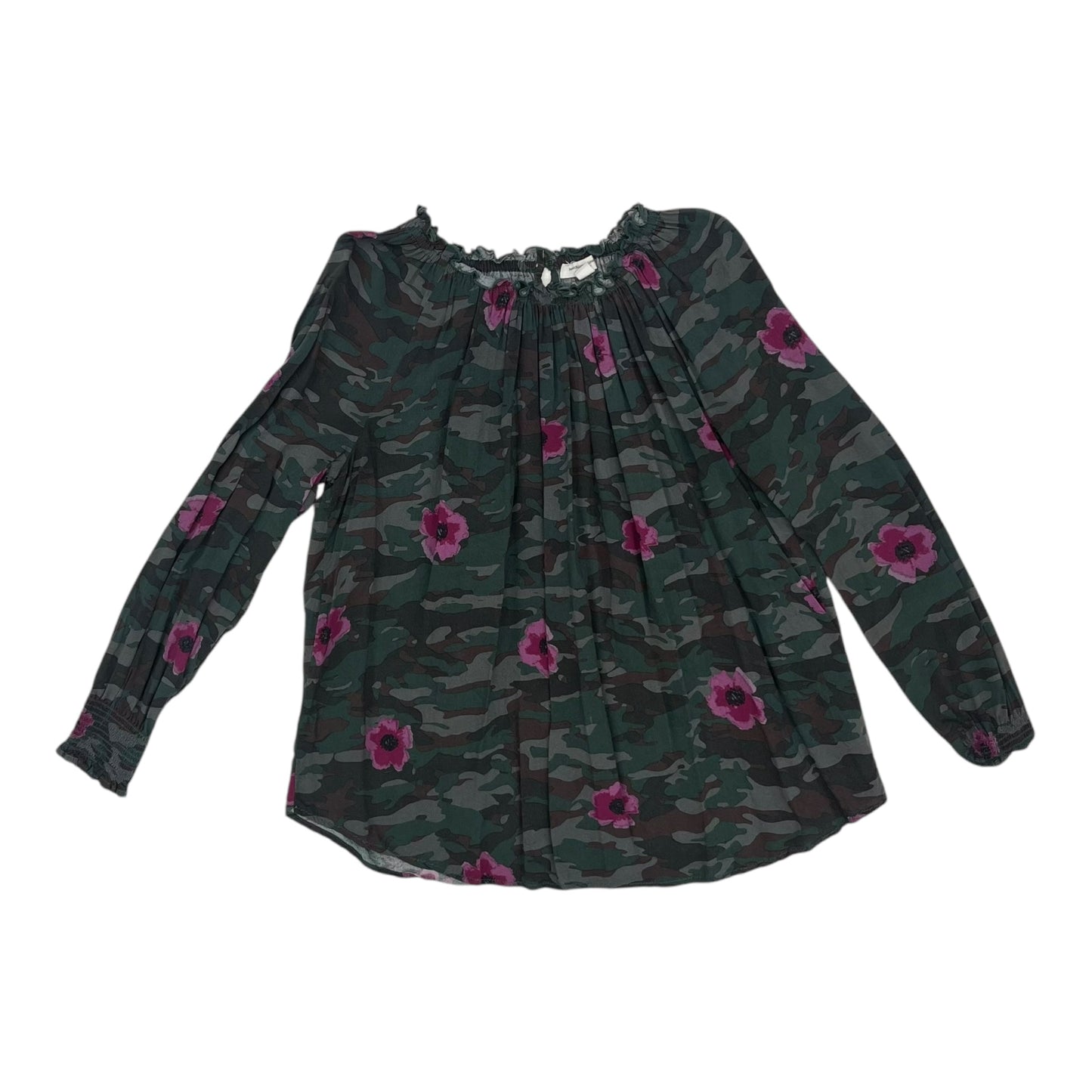 Top Ls By Beachlunchlounge In Green, Size:Xs