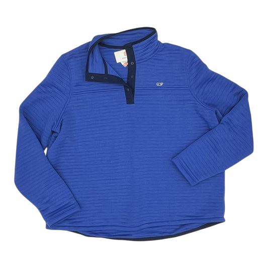 Sweatshirt Collar By Vineyard Vines In Blue, Size:Xl
