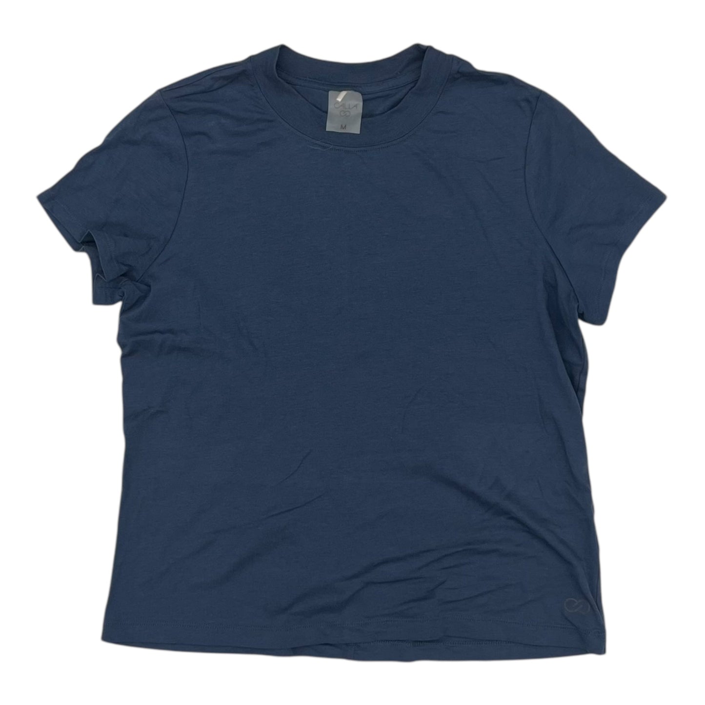 Athletic Top Ss By Calia In Blue, Size:M