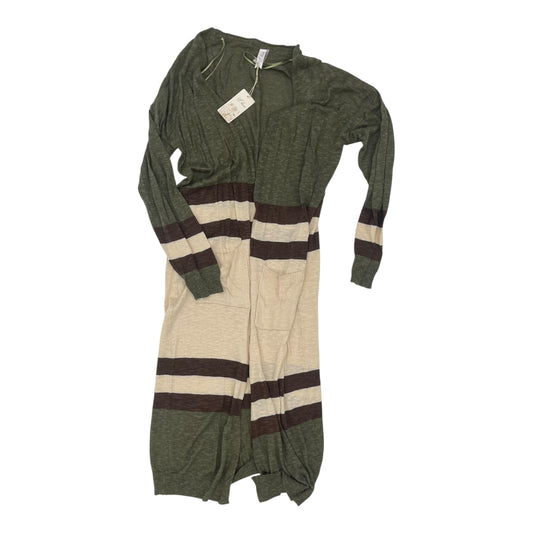 SWEATER CARDIGAN by L LOVE in GREEN, Size:L