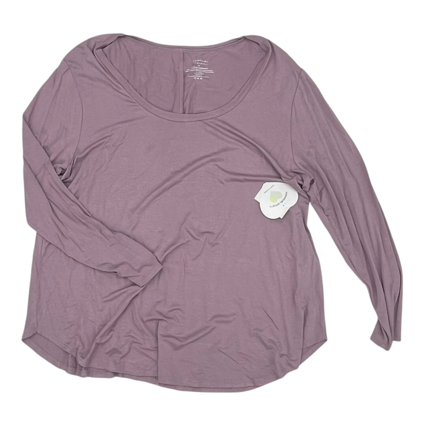 Top Ls By Clothes Mentor In Purple, Size:2X