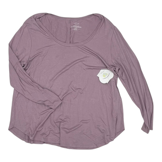 Top Ls By Clothes Mentor In Purple, Size:2X