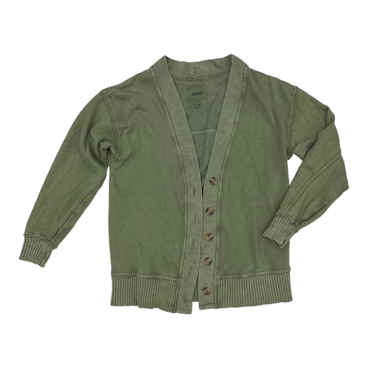 Cardigan By Aerie In Green, Size:Xs
