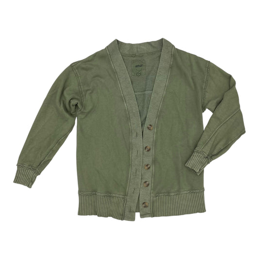 Cardigan By Aerie In Green, Size:Xs