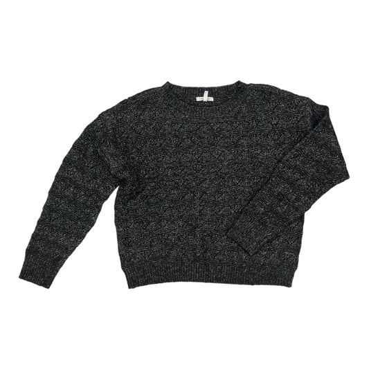 Sweater By Maurices In Black & Grey, Size:M