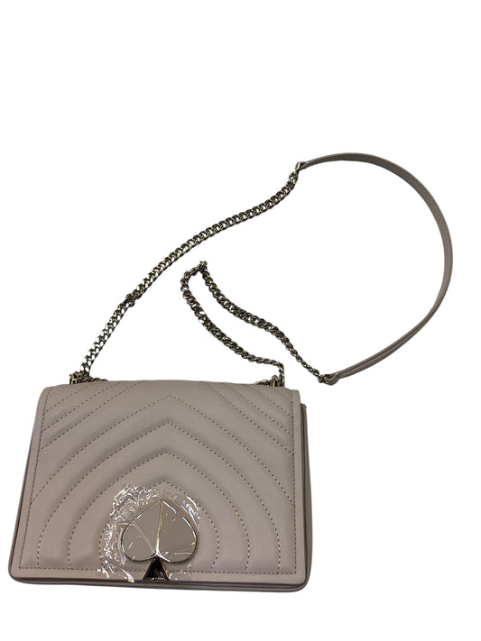Handbag Designer By Kate Spade In Taupe, Size:Medium