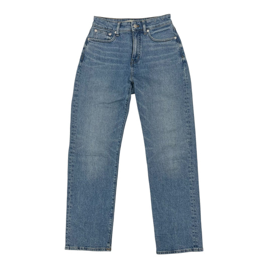 Jeans Straight By Madewell In Blue Denim, Size:2