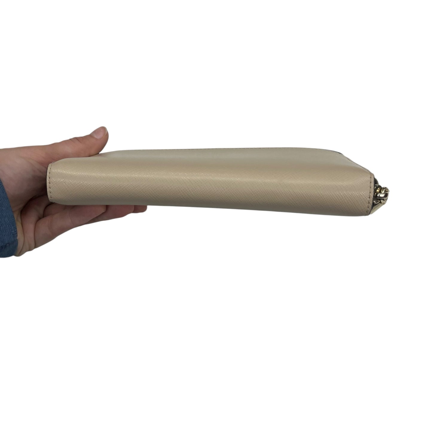 Wallet Designer By Kate Spade In Black & Tan, Size:Large