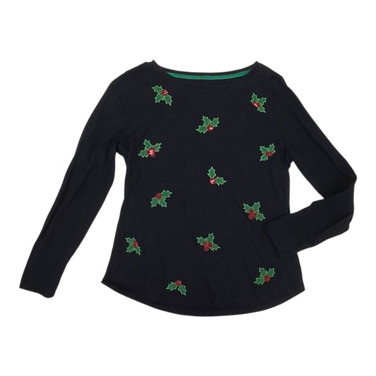 Top Ls By Talbots In Blue & Green, Size:L