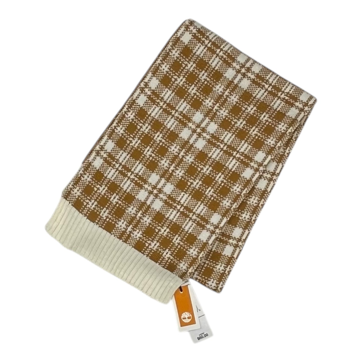Scarf Winter By Timberland In Cream & Orange