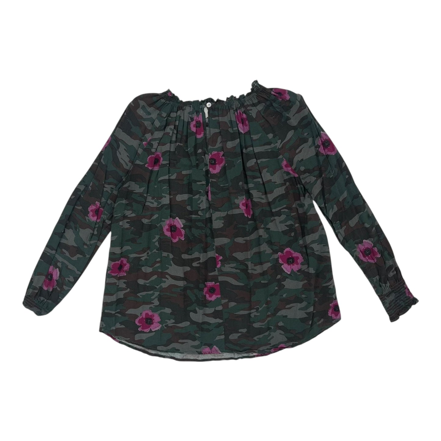 Top Ls By Beachlunchlounge In Green, Size:Xs