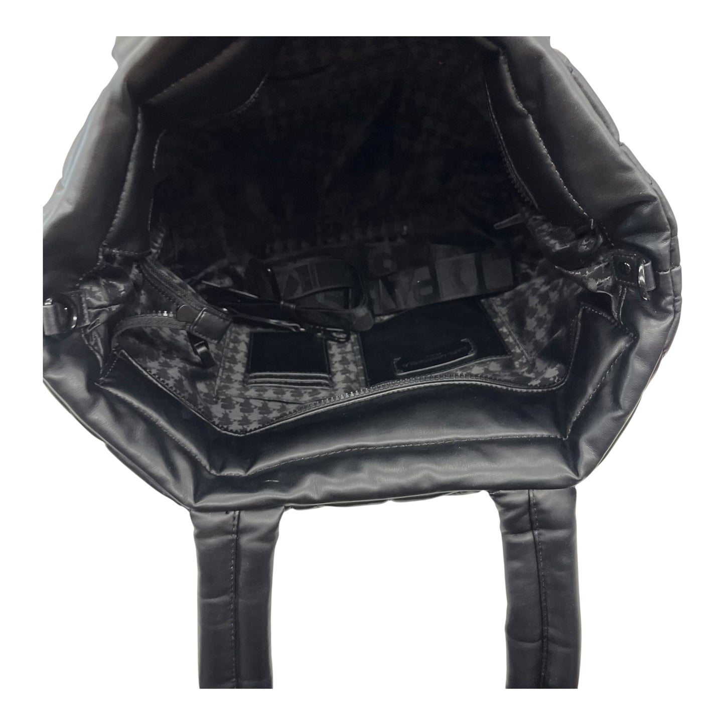 Handbag Designer By Karl Lagerfeld In Black, Size:Large