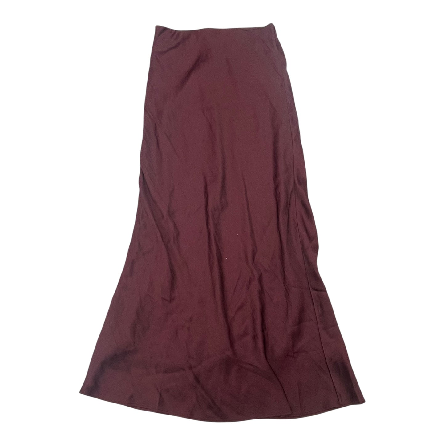 Skirt Maxi By Z Supply In Maroon, Size:Xs