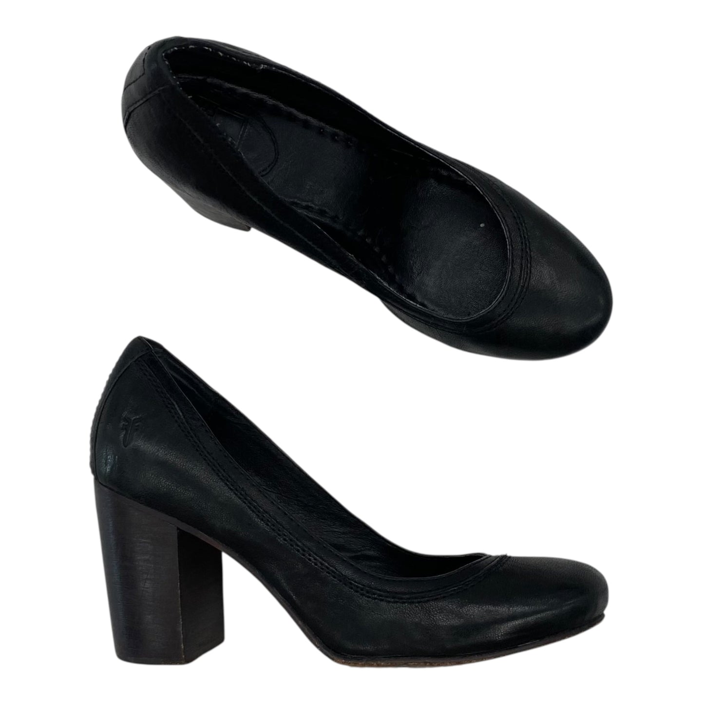 Shoes Designer By Frye In Black, Size:7.5