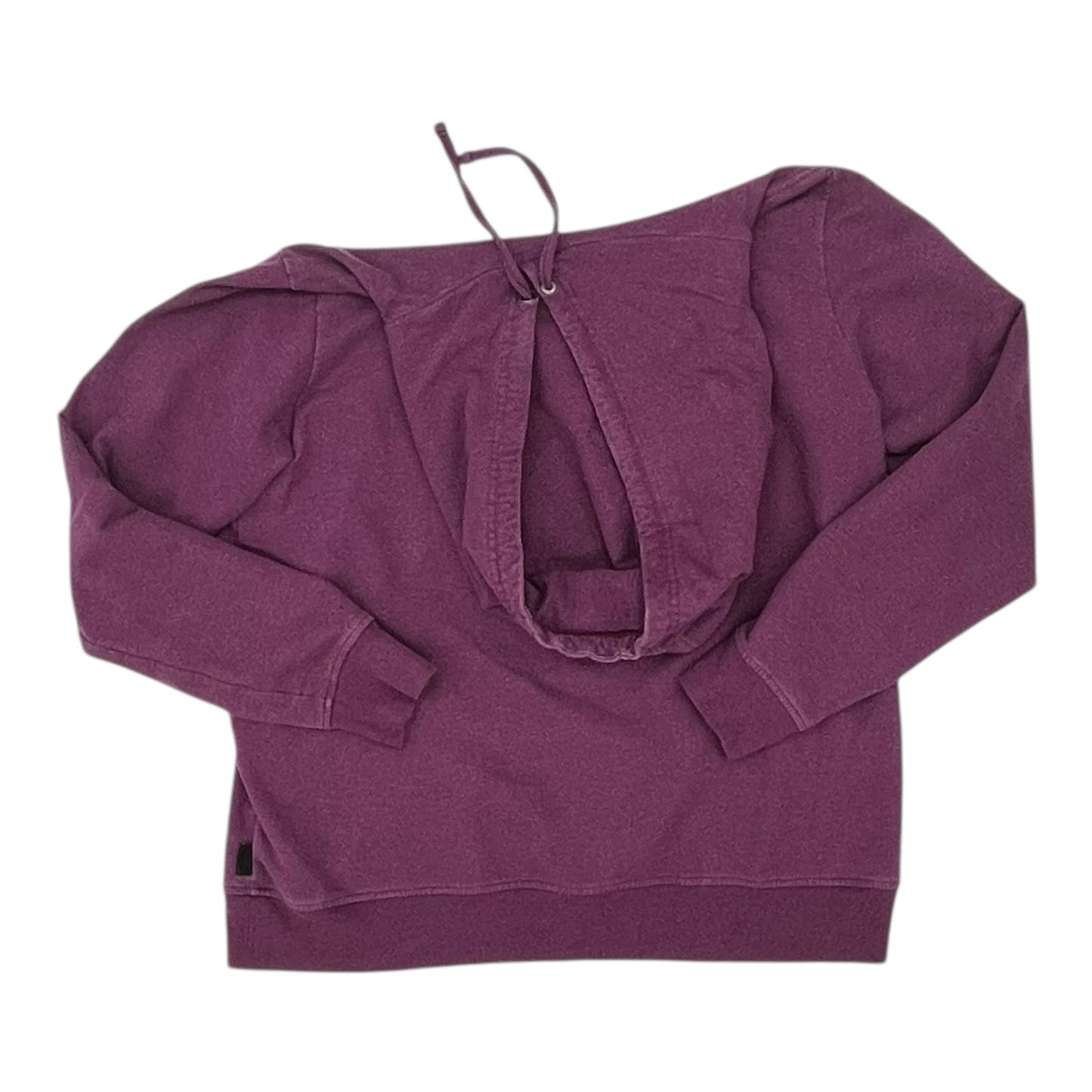 Athletic Sweatshirt Hoodie By Patagonia In Purple, Size:L