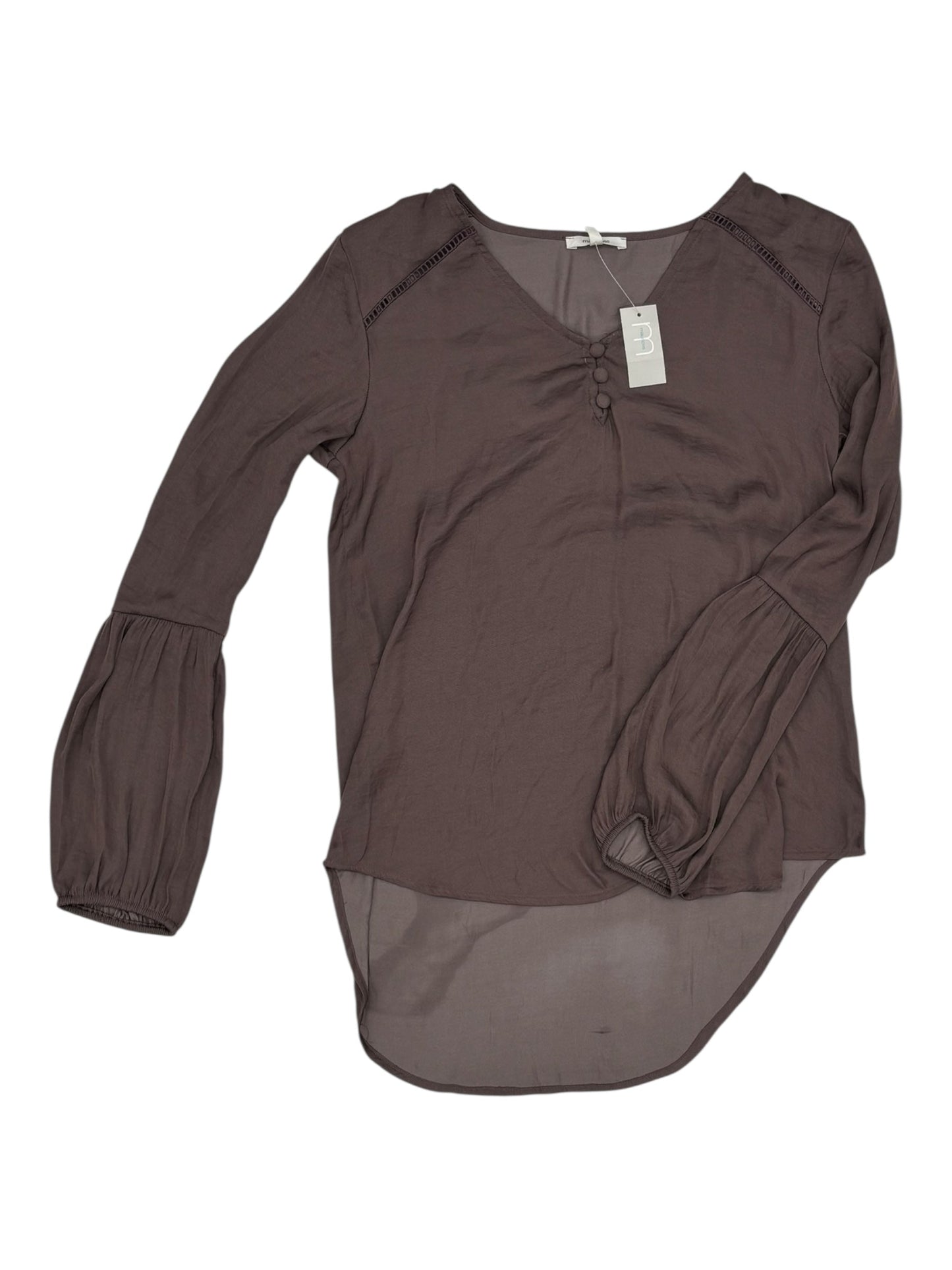 Blouse Ls By Maurices In Purple, Size:Xs