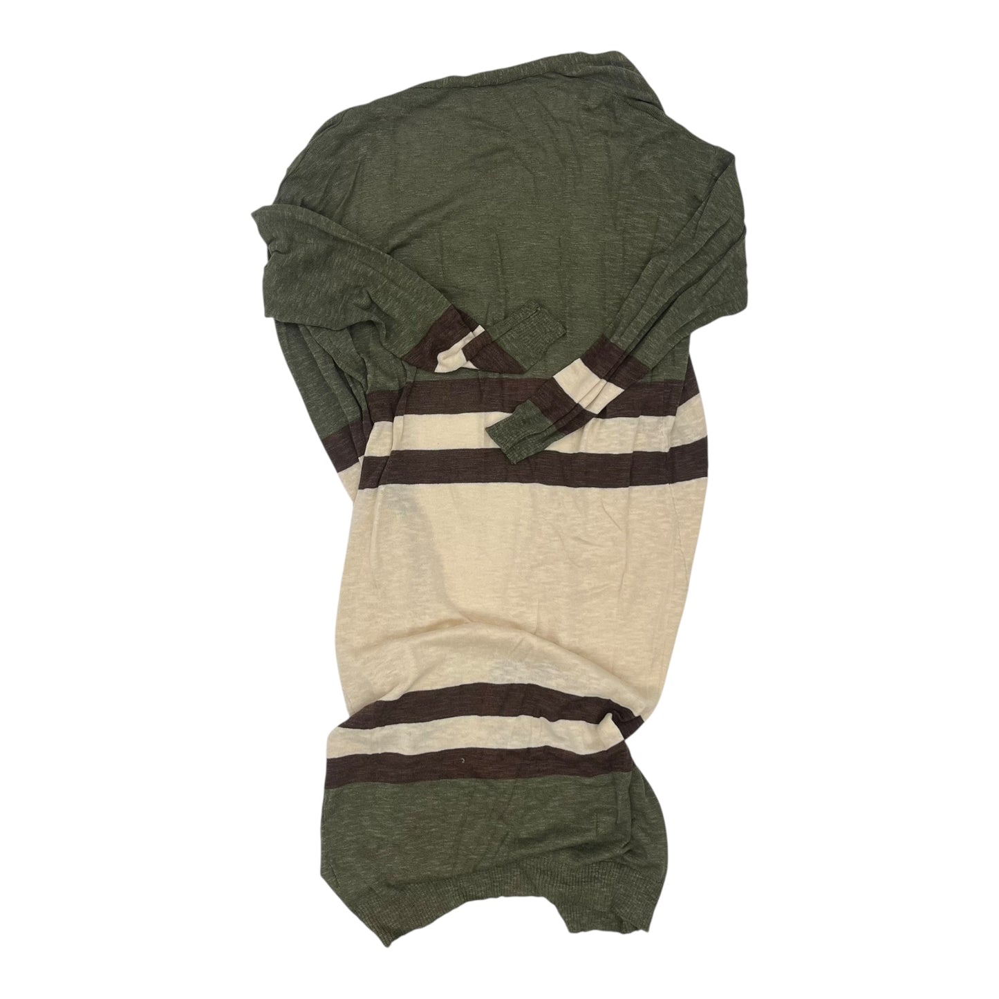 SWEATER CARDIGAN by L LOVE in GREEN, Size:L