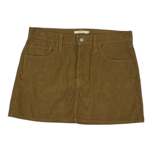 Skirt Mini & Short By Lee In Brown, Size:10