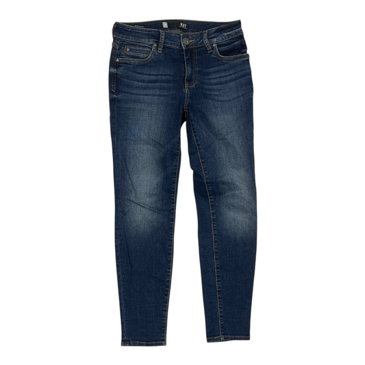 Jeans Skinny By Kut In Blue Denim, Size:0P