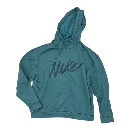 Sweatshirt Hoodie By Nike In Blue, Size:S