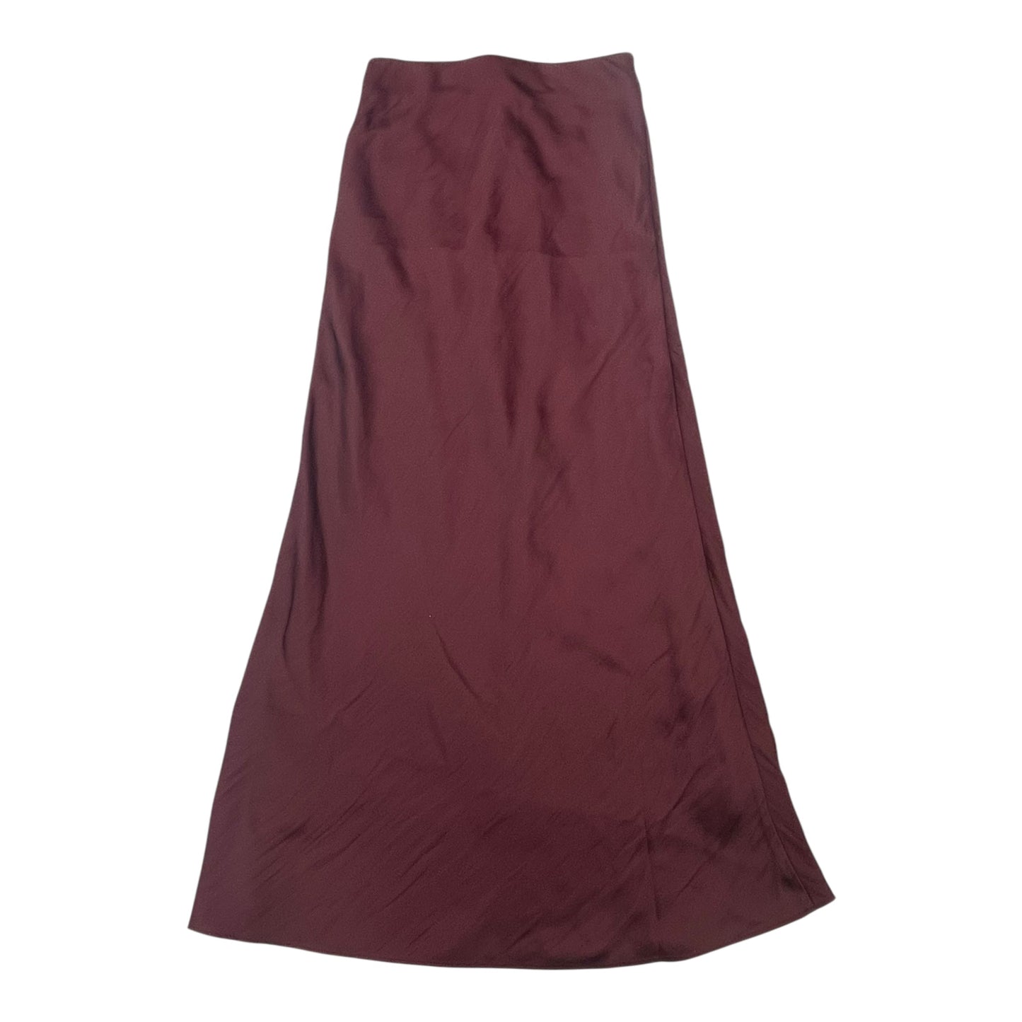 Skirt Maxi By Z Supply In Maroon, Size:Xs