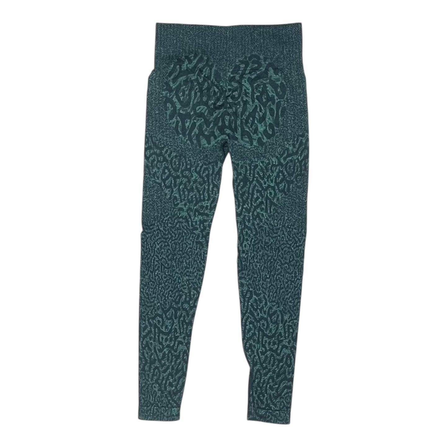 Athletic Leggings By Gym Shark In Teal, Size:M