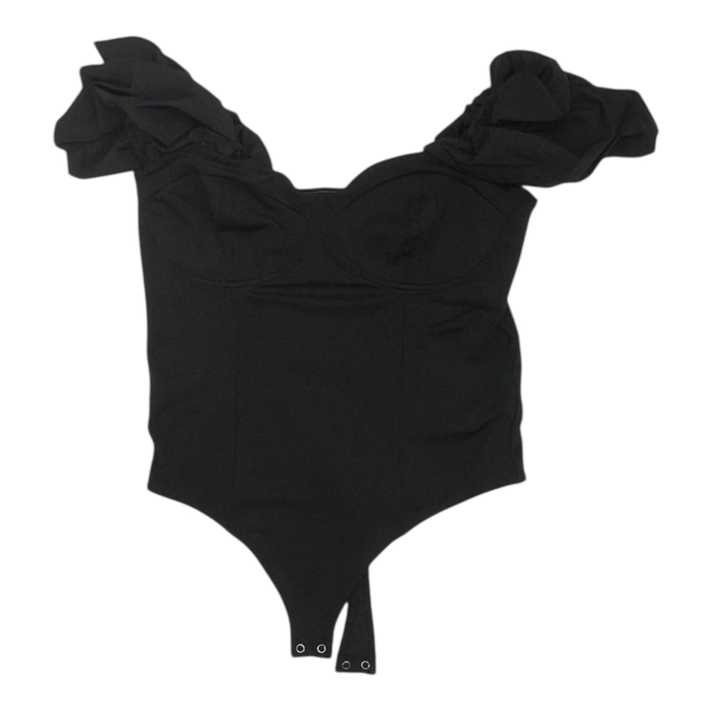 Bodysuit By Express In Black, Size:L