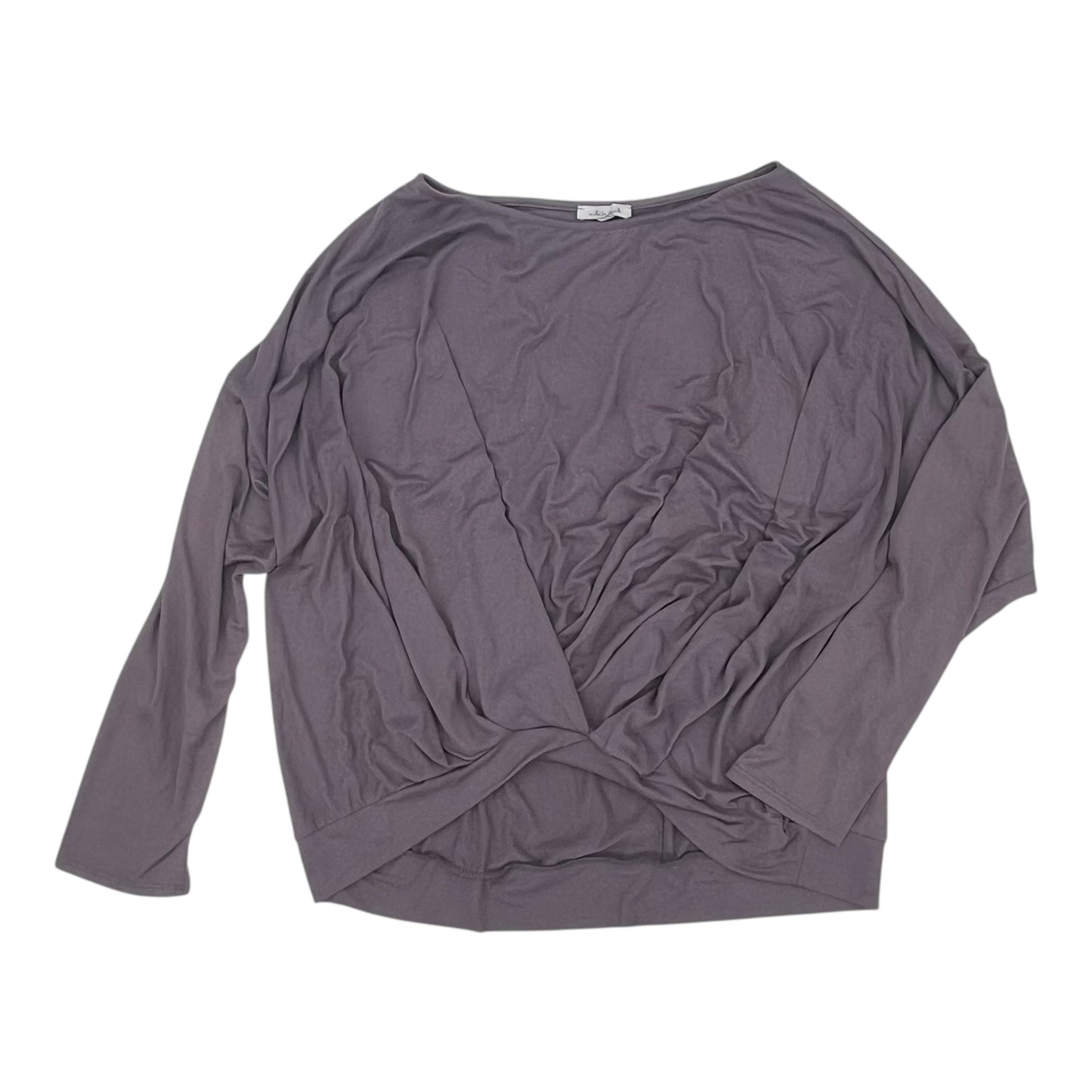 Top Ls Basic By White Birch In Purple, Size:1X