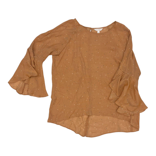 Blouse Ls By Lc Lauren Conrad In Orange, Size:Xl