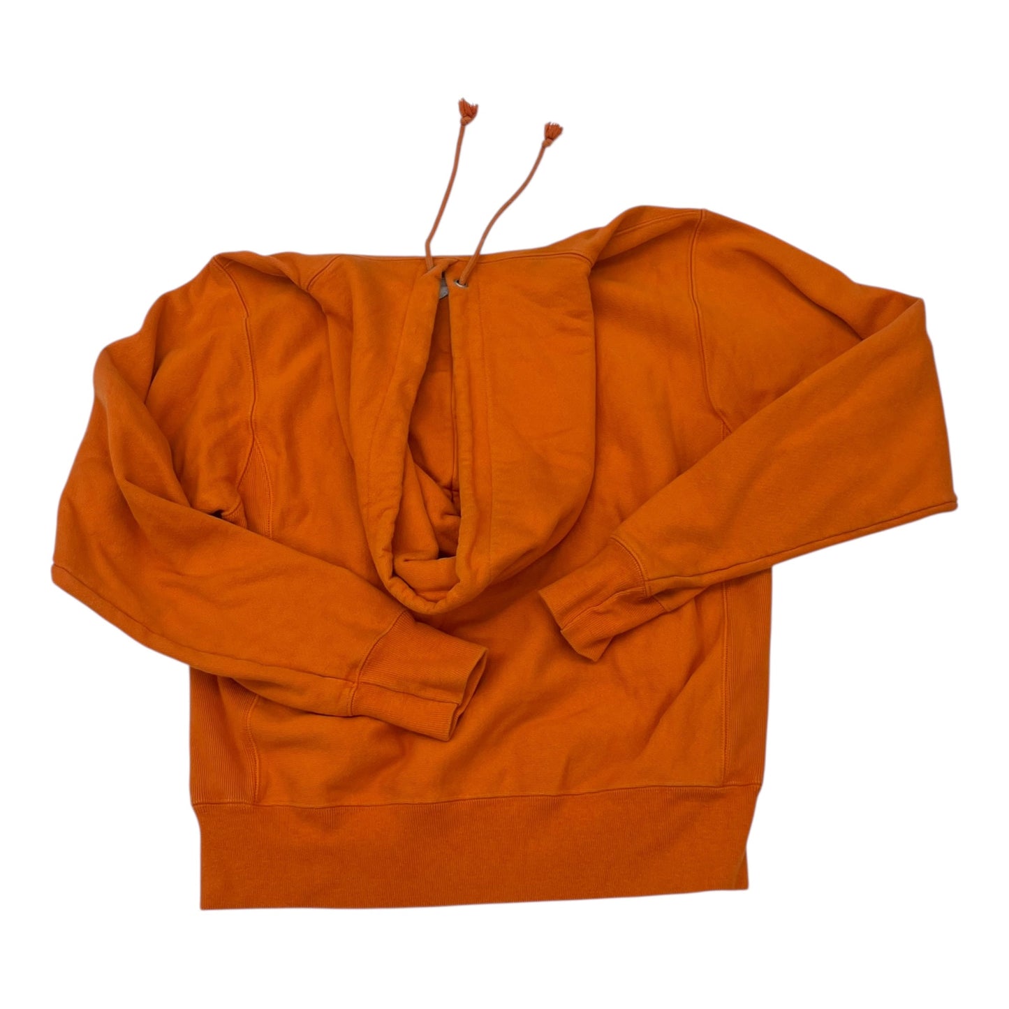 Athletic Sweatshirt Hoodie By Champion In Orange, Size:S