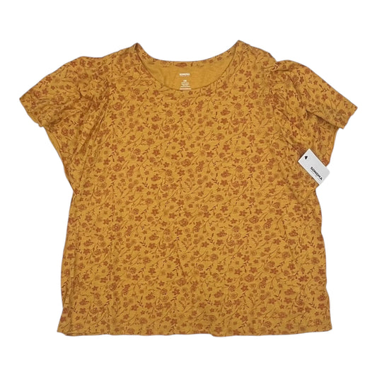 Top Ss By Sonoma In Yellow, Size:2X