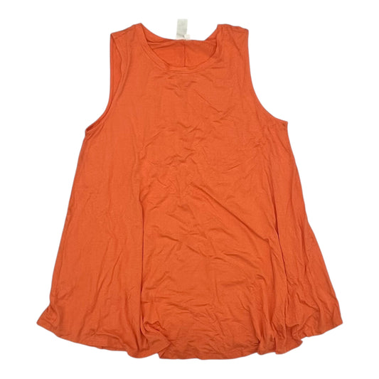 TOP 3/4 SLEEVE by    CLOTHES MENTOR In ORANGE, Size: 1X