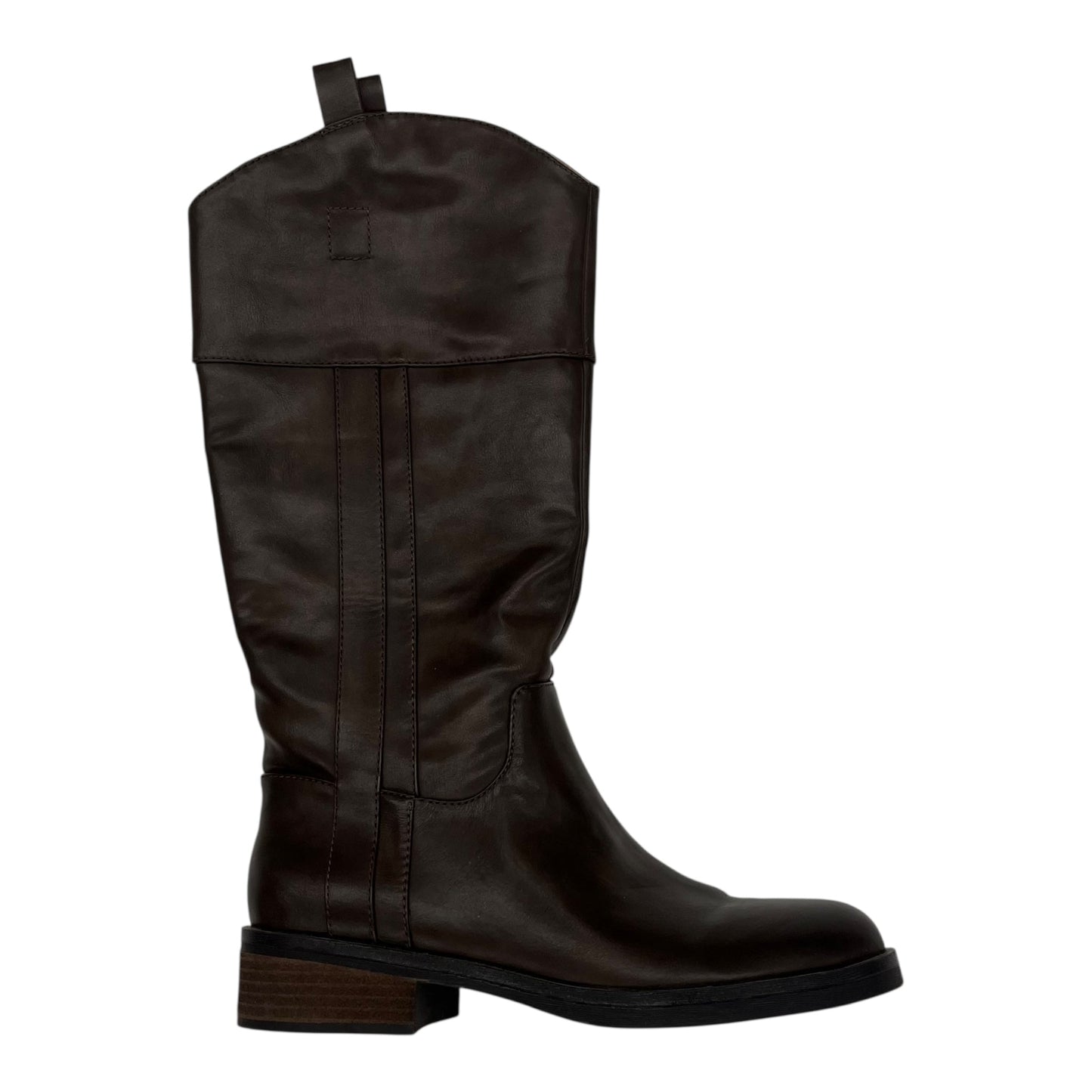 BOOTS KNEE FLATS by CROWN VINTAGE In BROWN, Size: 9