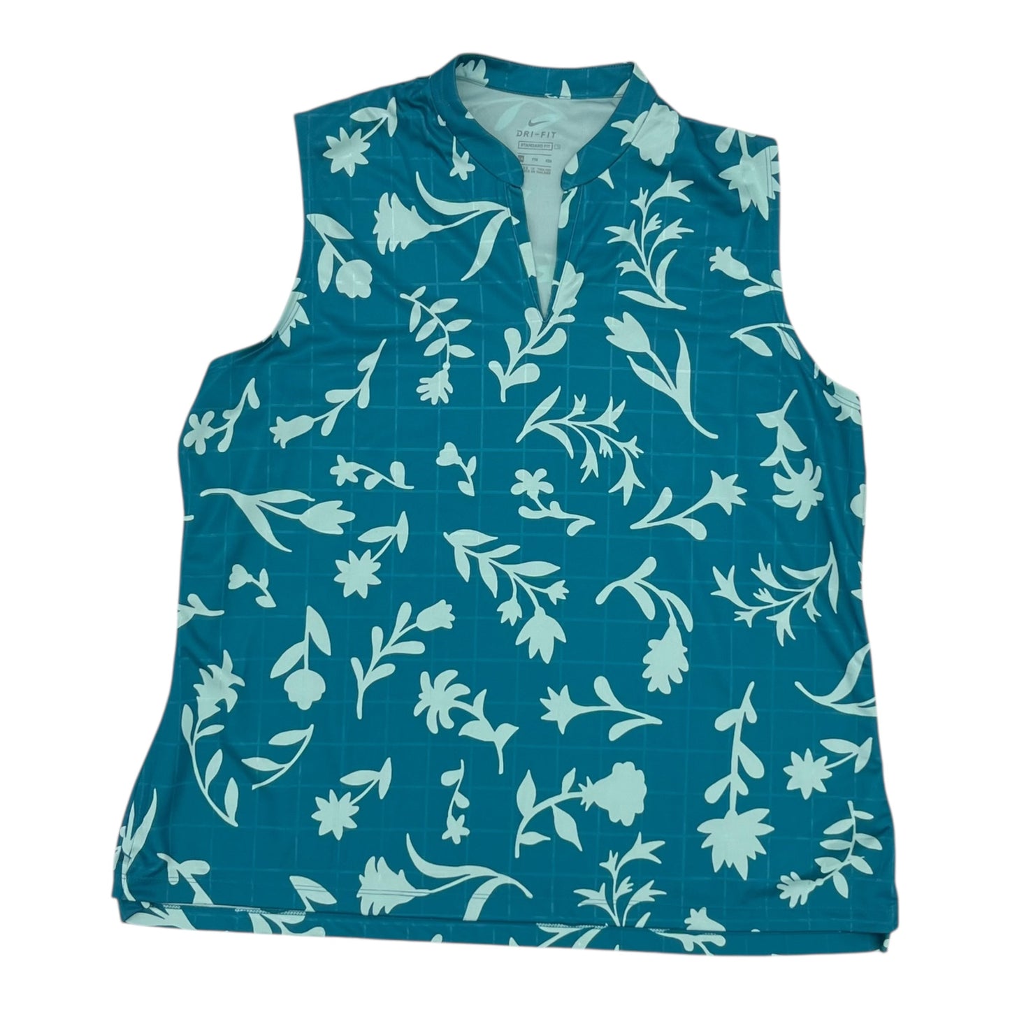 Athletic Tank Top By Nike In Green, Size:Xxl