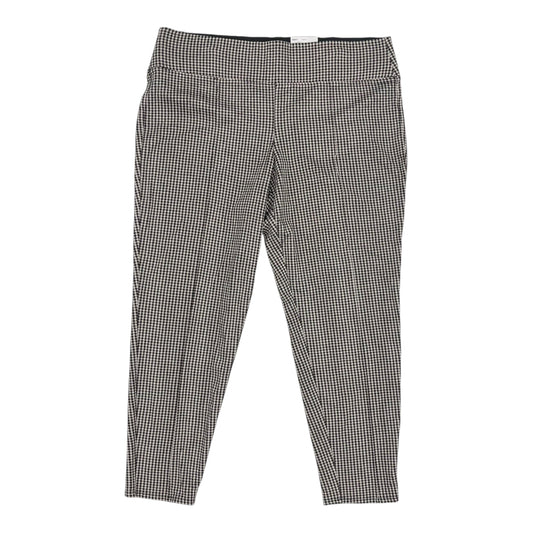 Pants Leggings By Nine West Apparel In Black & Cream, Size:Xxl