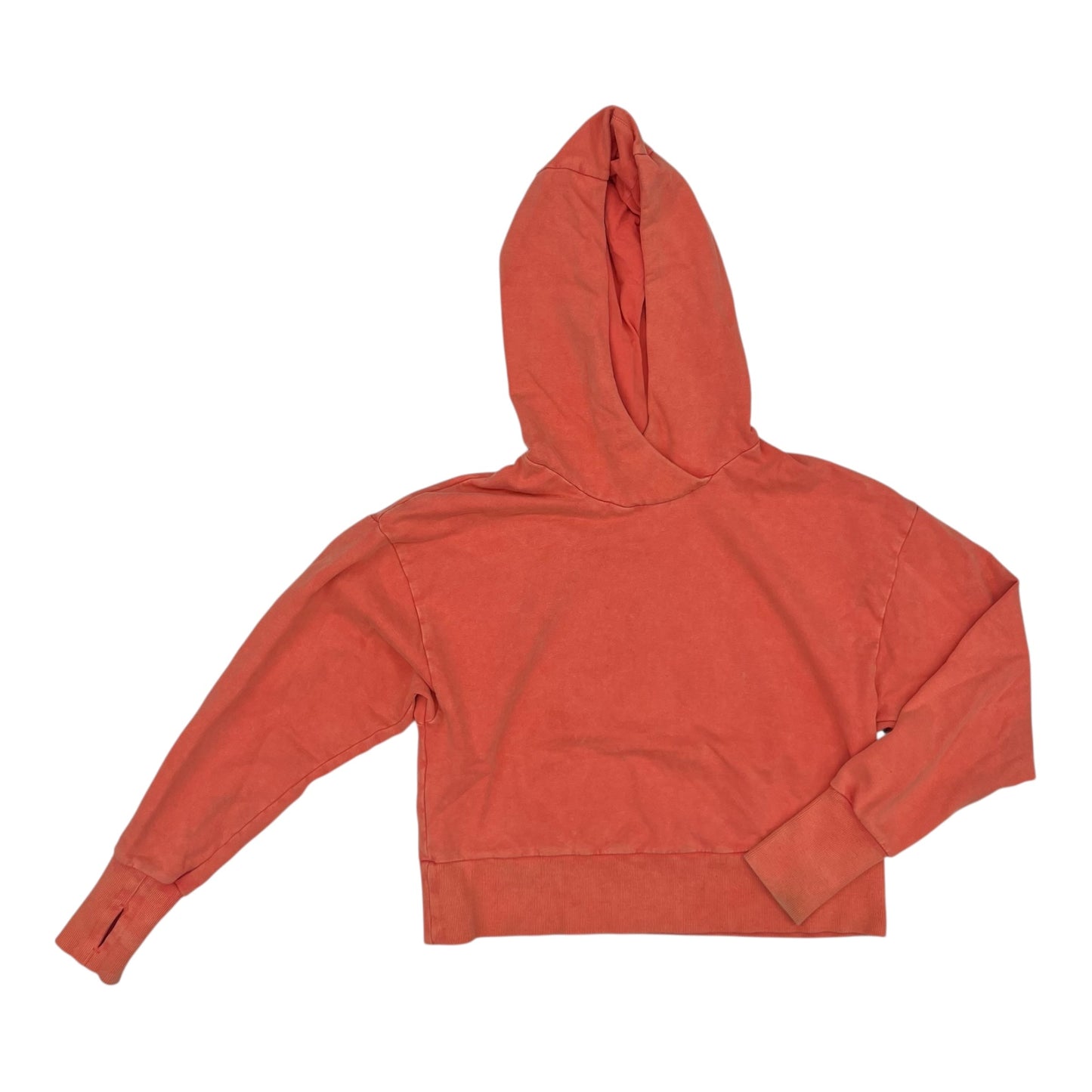 Sweatshirt Hoodie By Joy Lab In Orange, Size:M