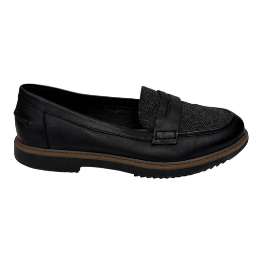 Shoes Flats By Clarks In Black, Size:8