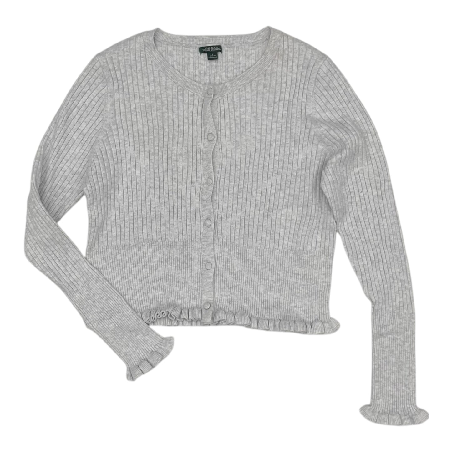 Cardigan By Wild Fable In Grey, Size:L