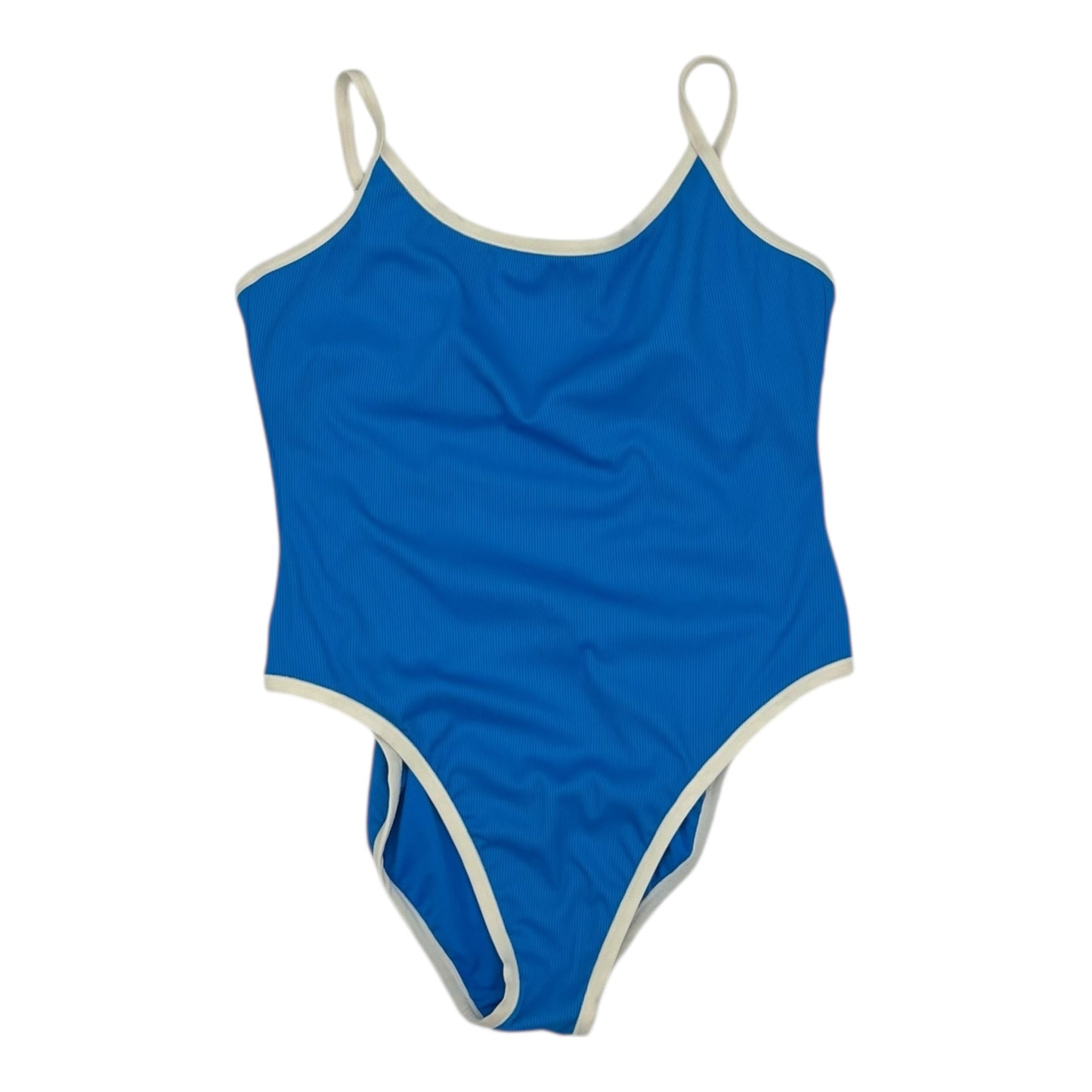 Swimsuit By Shade & Shore In Blue, Size:Xl