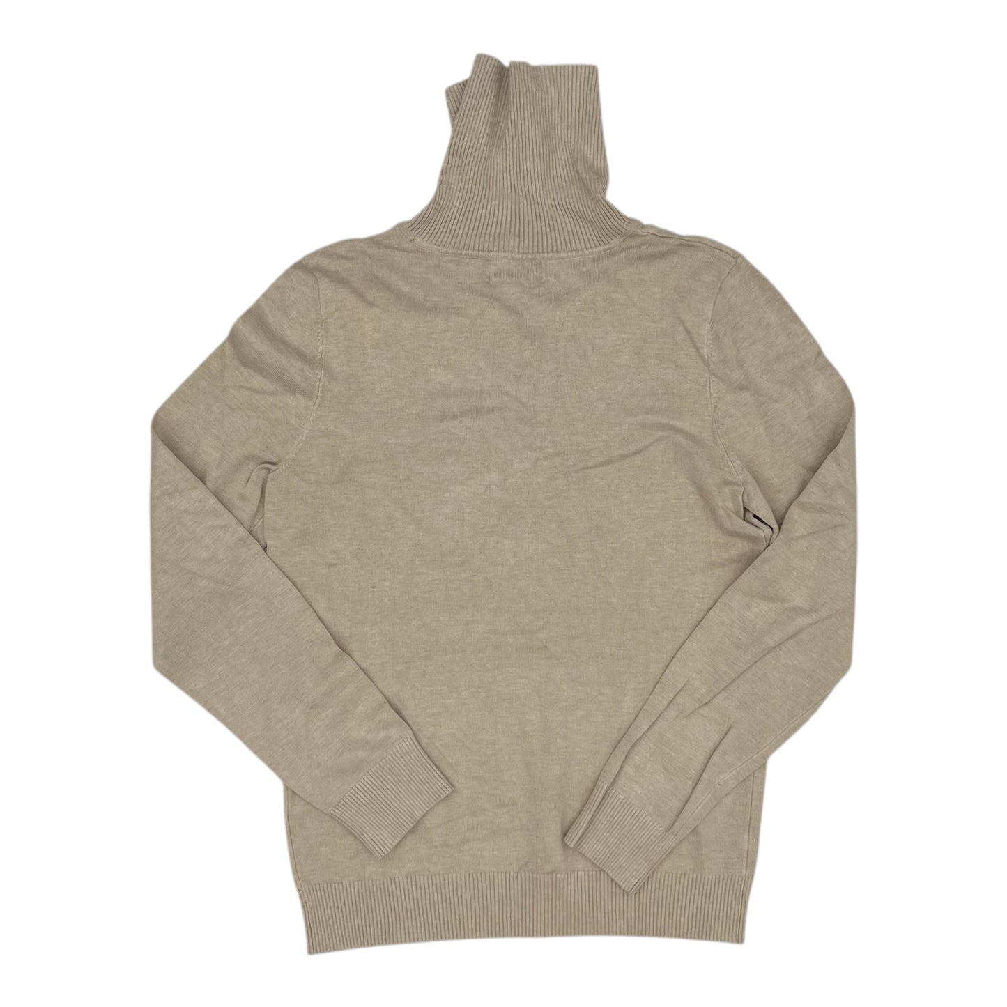 Sweater By Calvin Klein In Tan, Size:M