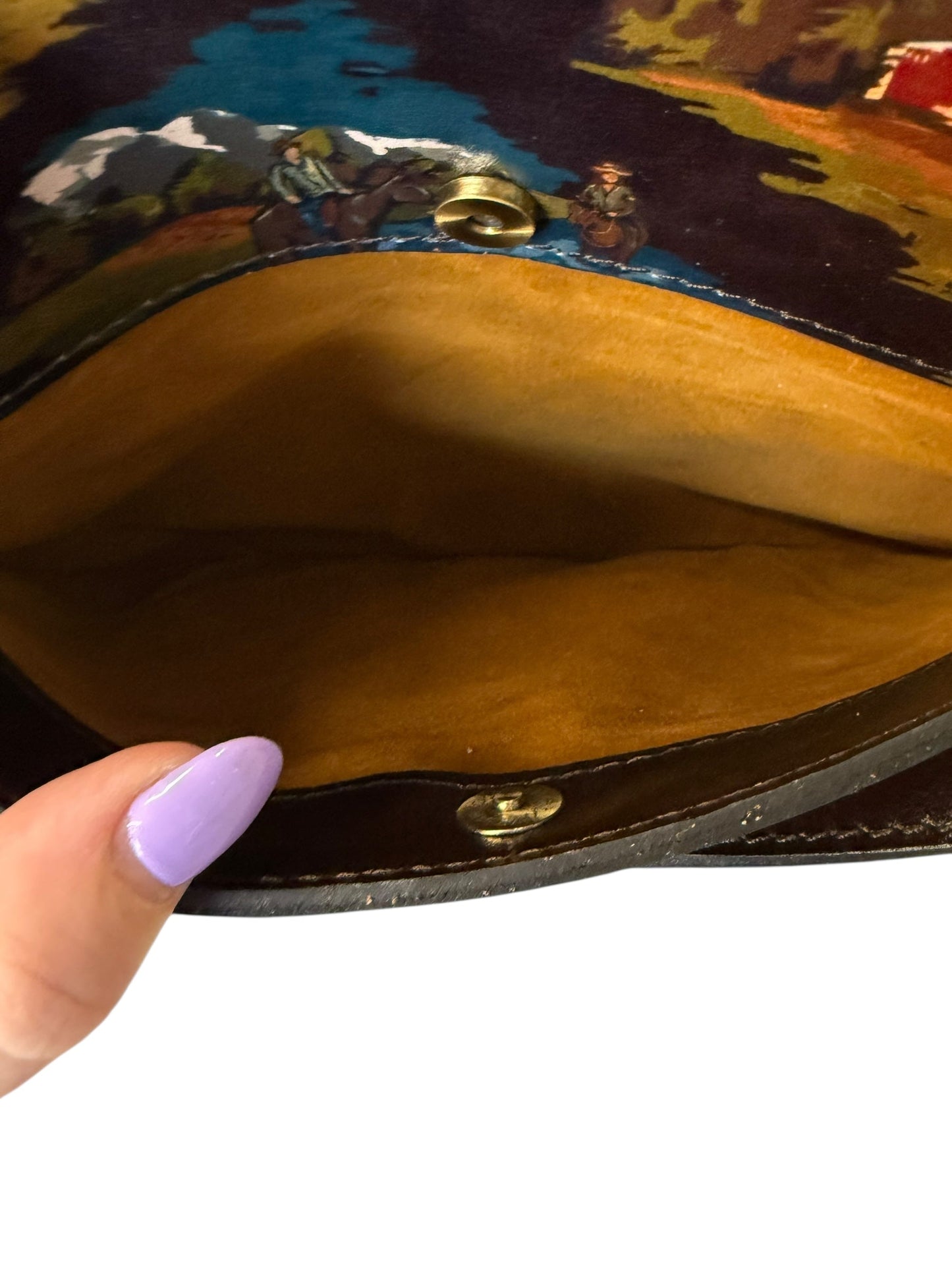 Crossbody Designer By Patricia Nash In Multi, Size:Medium
