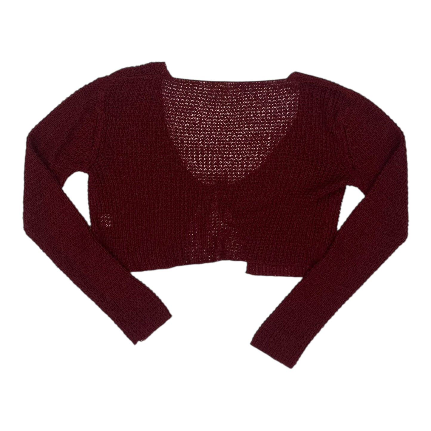 Cardigan By Clothes Mentor In Red, Size:M