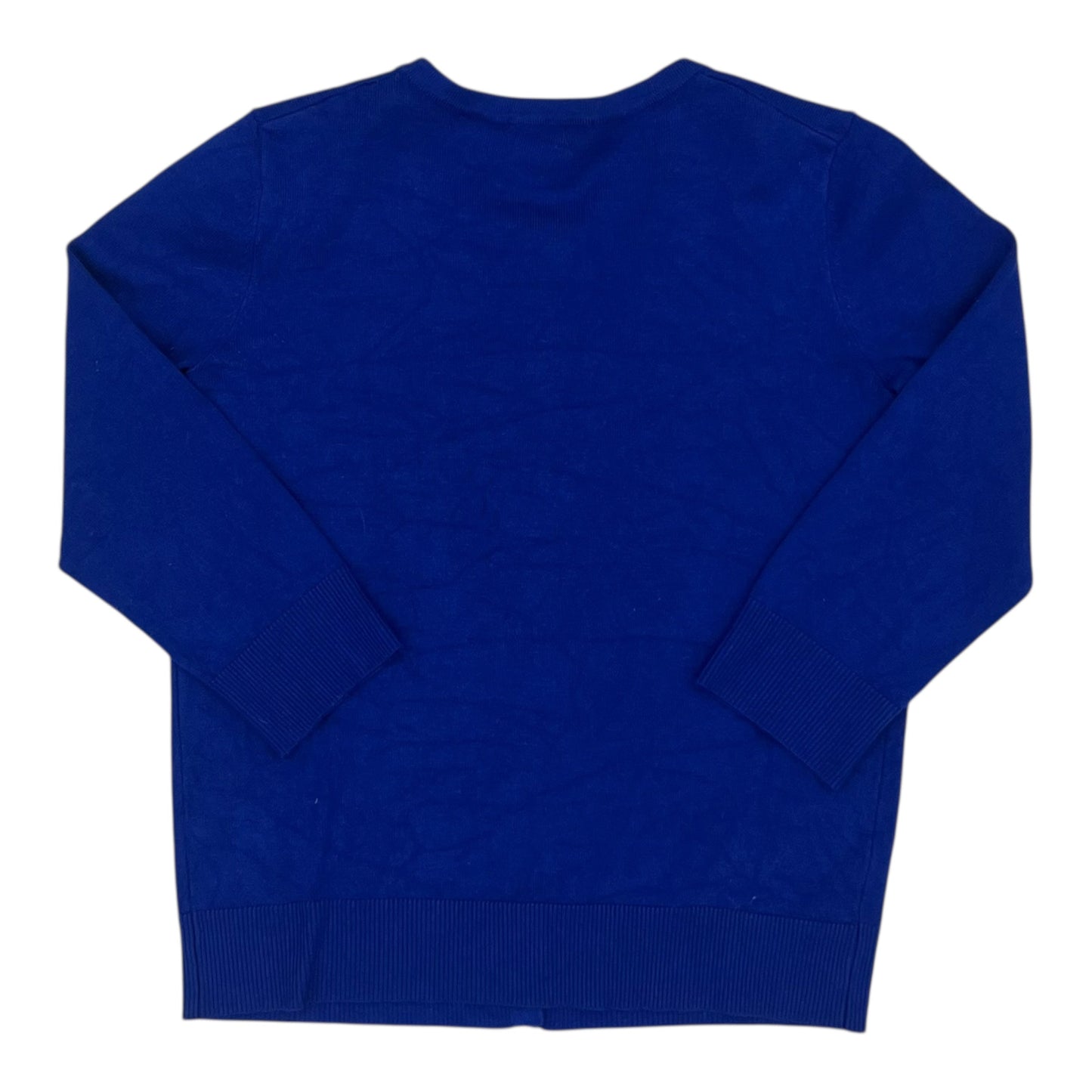 Cardigan By Cable And Gauge In Blue, Size:M