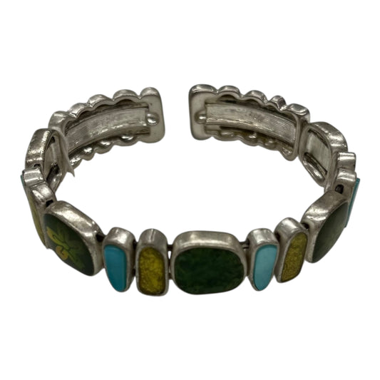 Bracelet Cuff By Liz Claiborne In Blue & Green