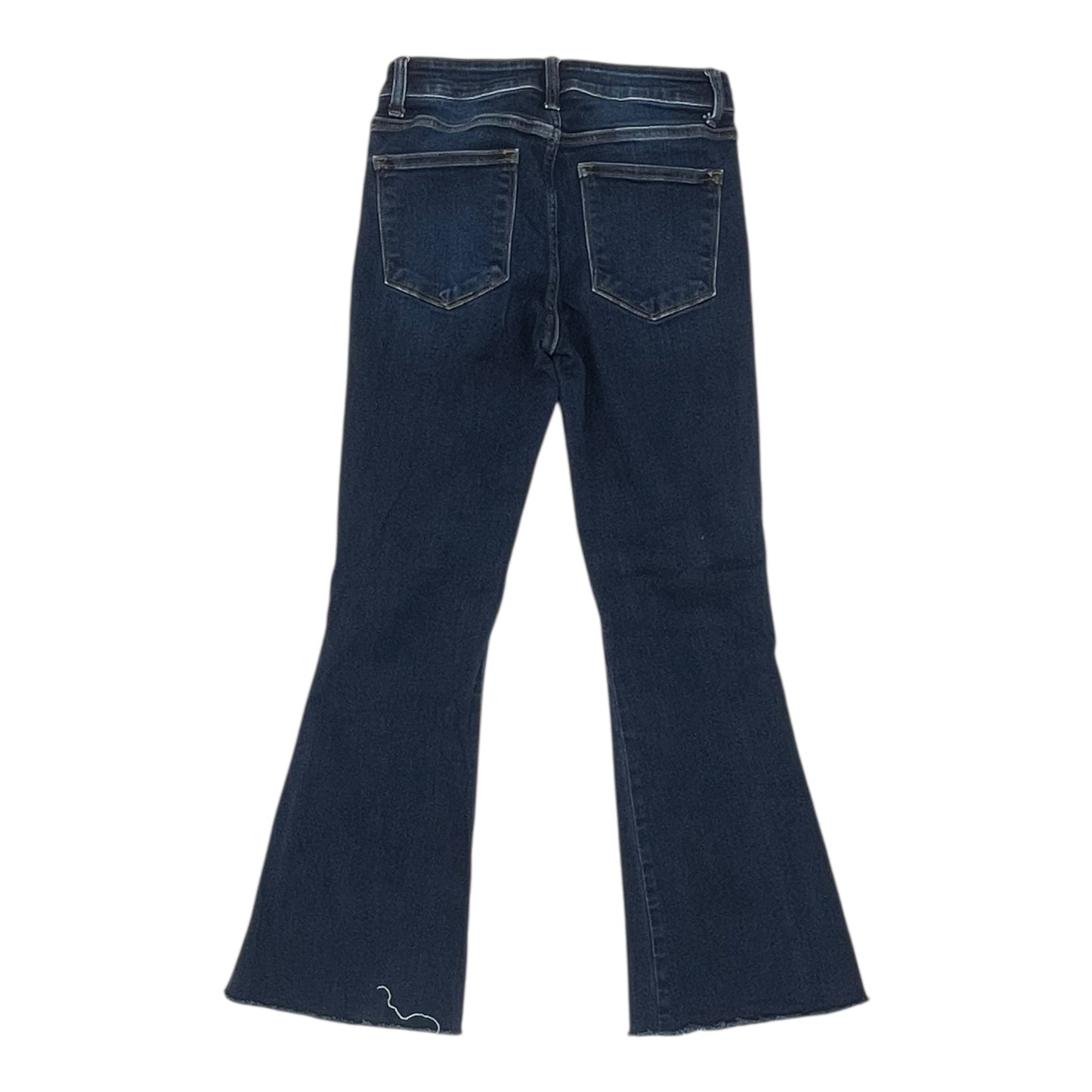 Jeans Flared By Flying Monkey In Blue Denim, Size:6