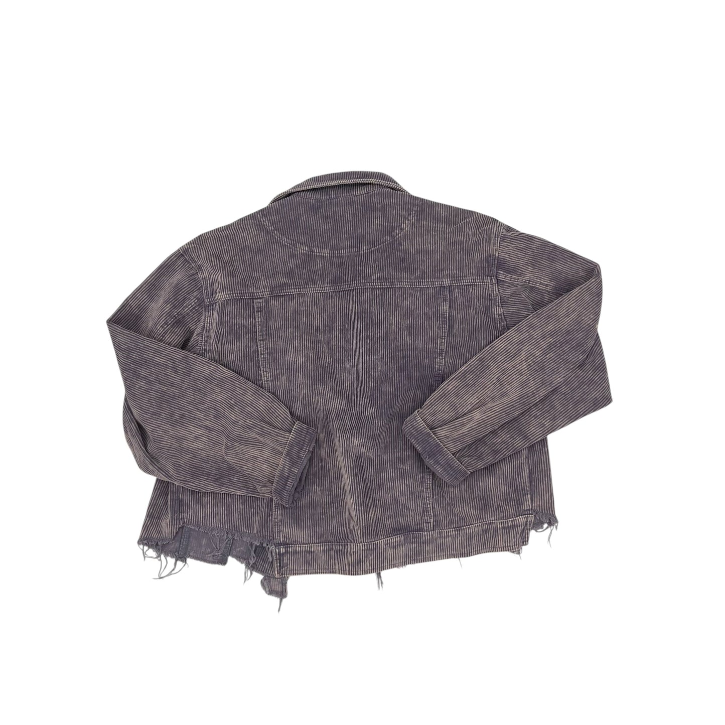 Jacket Shirt By Pol In Purple, Size:M
