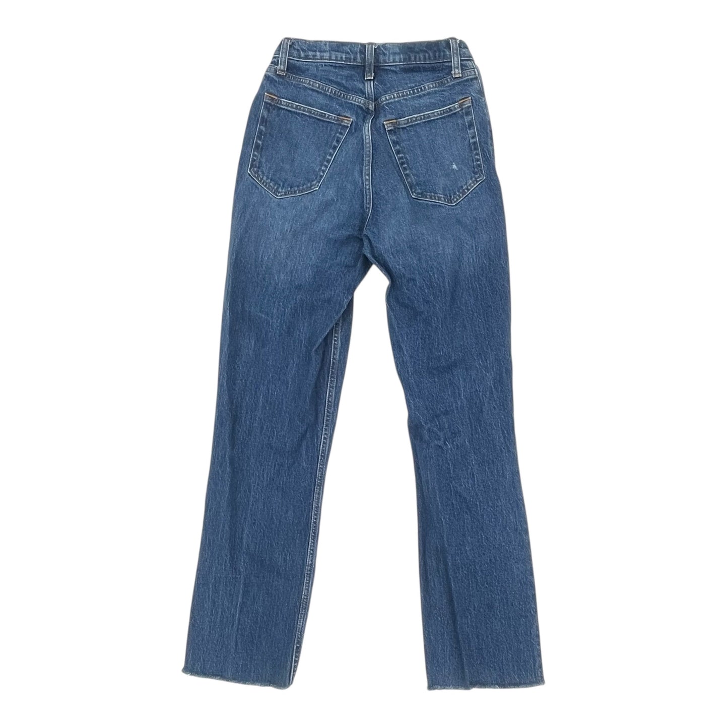 Jeans Straight By Abercrombie And Fitch In Blue Denim, Size:4L