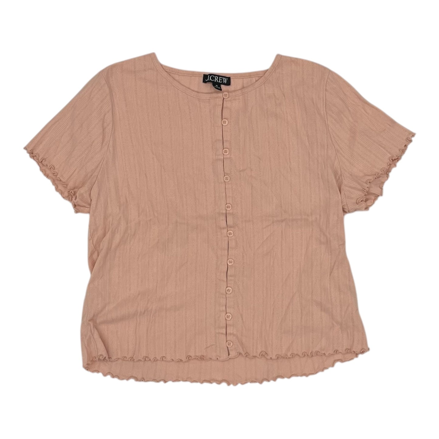 Top Ss By J. Crew In Pink, Size:Xl
