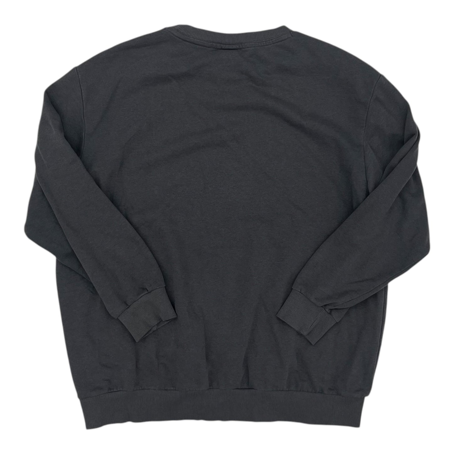 Sweatshirt Crewneck By H&M In Grey, Size:M