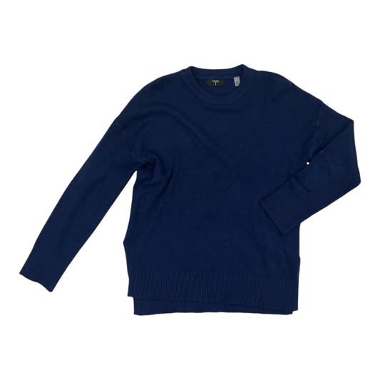 Sweater By Tahari By Arthur Levine In Blue, Size:M